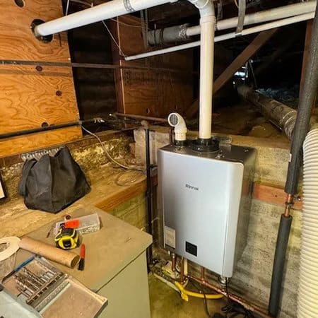 ServiStar tankless water heater installation, Los Angeles